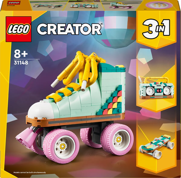 LEGO Creator Retrorullskridsko 3-i-1-leksak 31148