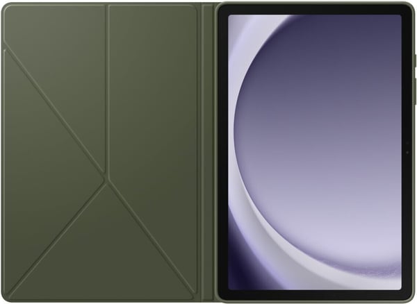 Samsung Galaxy Tab A9+ Book Cover -skyddsfodral, svart