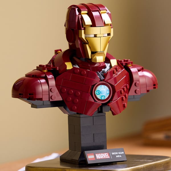 LEGO Super Heroes Marvel 76327 Iron Man MK4 bröstbild