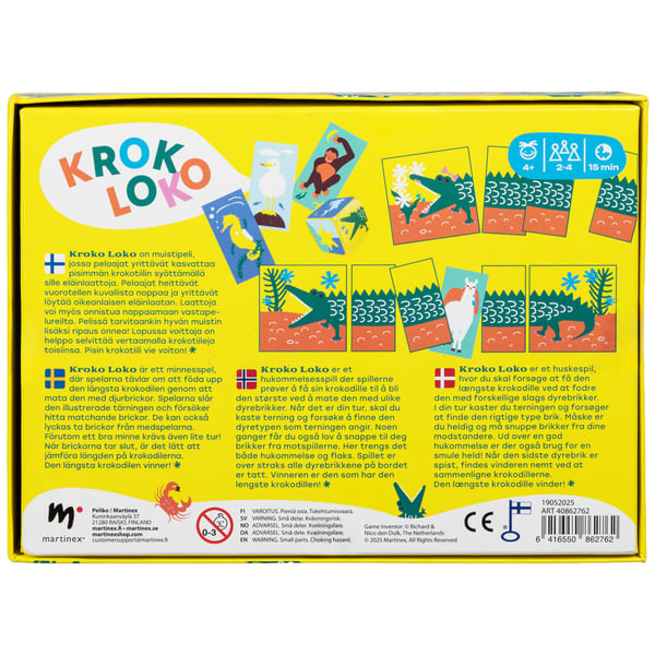 Kroko Loko Memoryspel