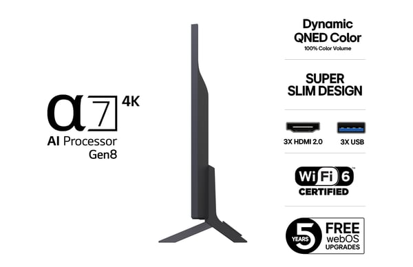LG 43'' QNED 84 – 4K TV (2025)