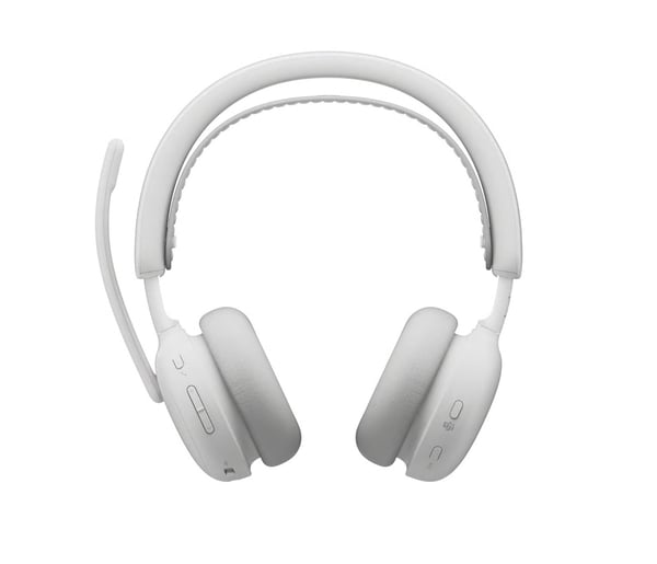 Logitech Zone Wireless 2 ES trådlösa hörlurar, Teams, vit