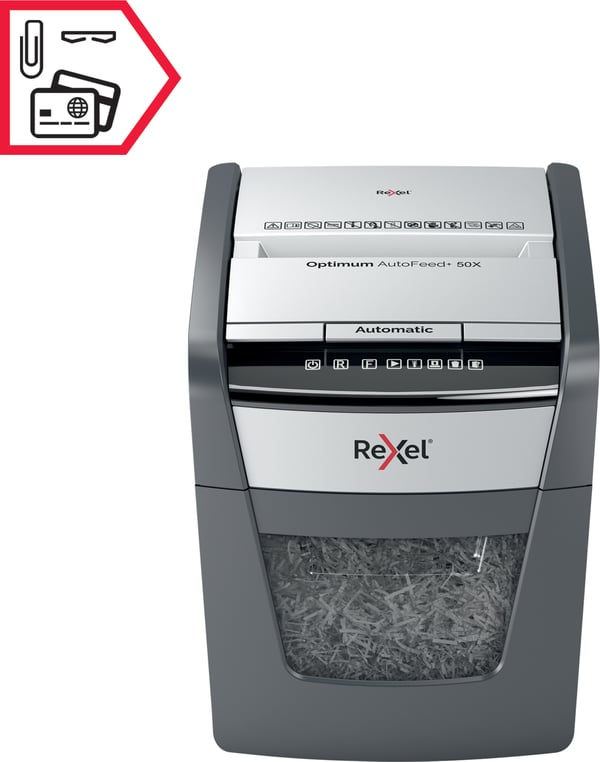 Rexel Optimum 50X automatisk papirskærer, P4