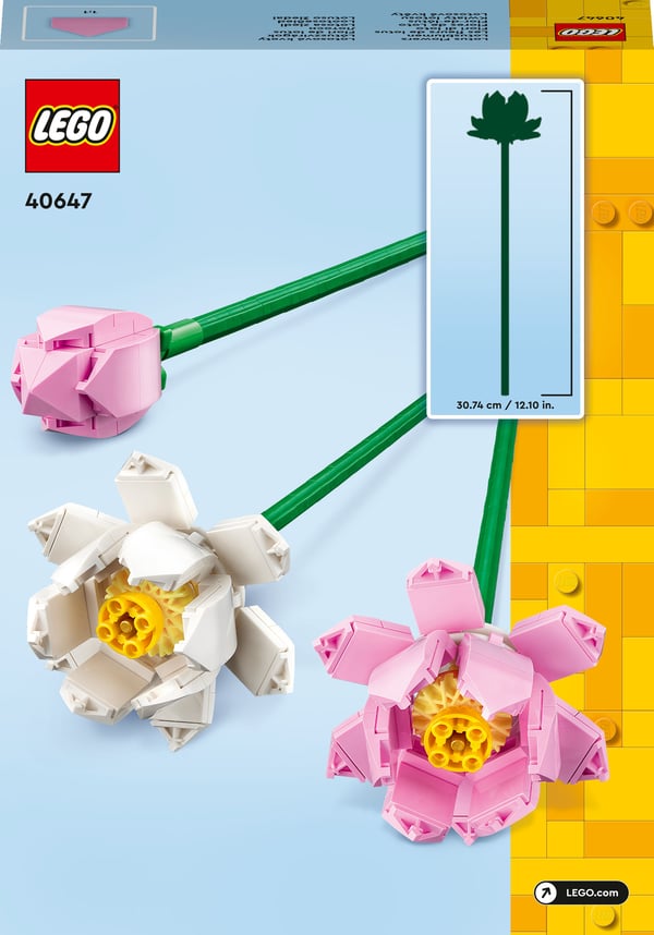 LEGO Lotusblommor 40647 Bygg- och lekset från 8 år (220 delar)