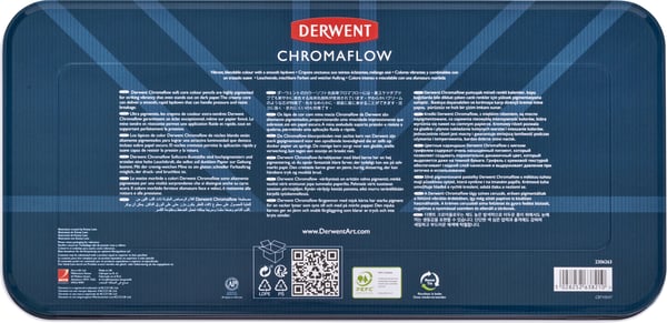 Derwent Chromaflow färgpennor, 150 st