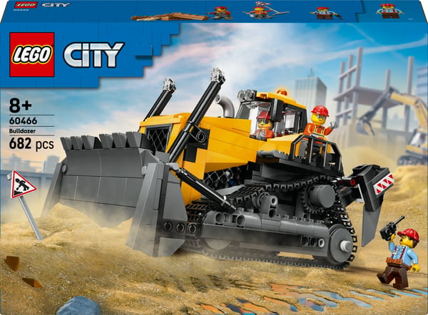 LEGO City 60466 Gul bulldozersläp