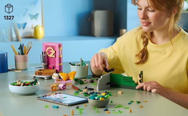 LEGO Wicked 75691 Glinda och Elphaba bokstöd