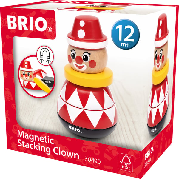 BRIO Magnetisk clown