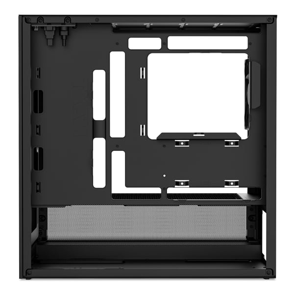 NZXT H3 Flow (2025) Micro-ATX-chassi, svart