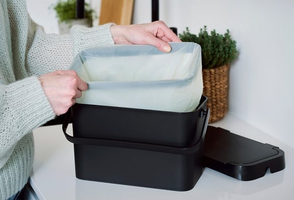 SmartStore Collect 5 l biologiskt avfallskärl, svart