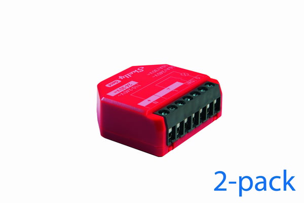 Shelly 1PM Gen4 smart relä, 2-pack