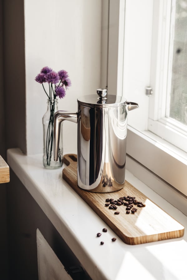 Heirol termopressobryggare, rostfritt stål, 1 l