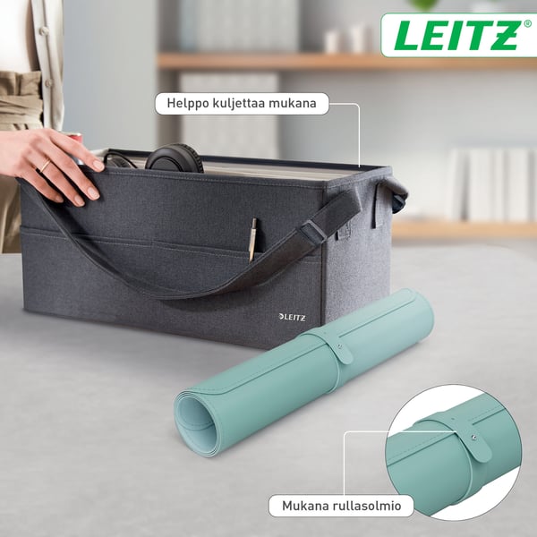 Leitz musmatta, 80 x 40 cm, mintgrön