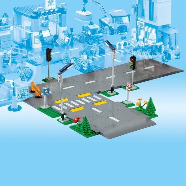 LEGO City Vägplattor 60304 Byggset (112 delar)