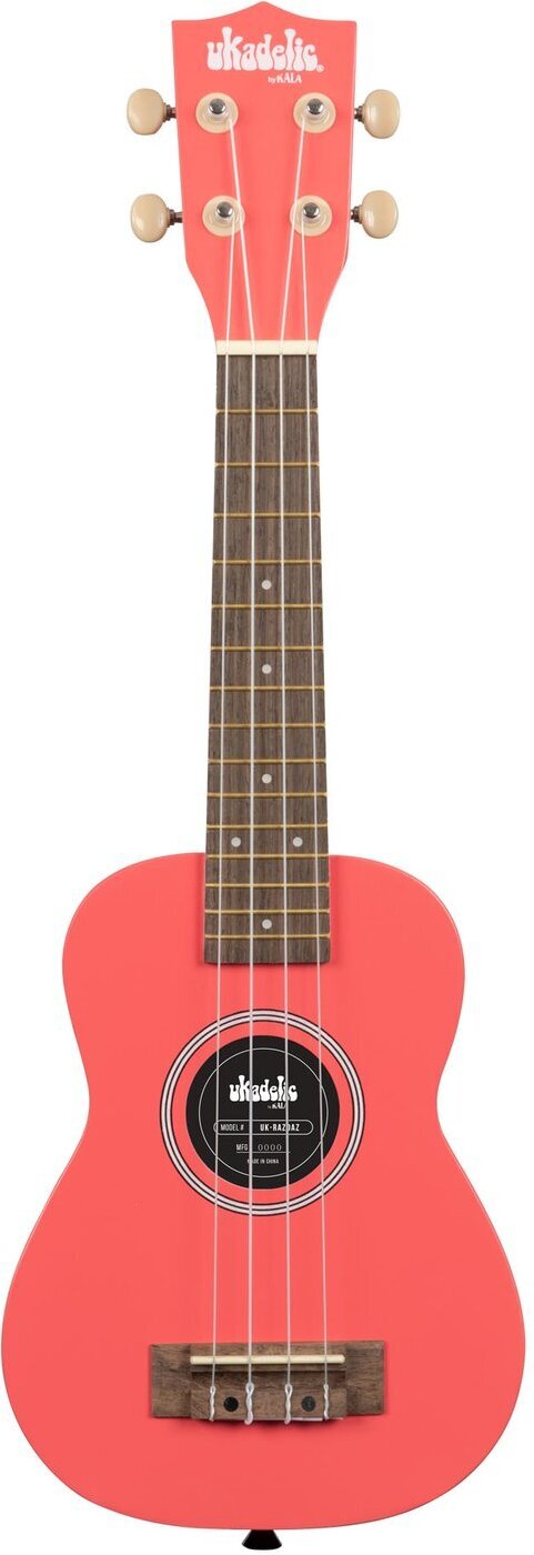 Kala Ukadelic Razzle Dazzle Soprano -ukulele, koralli