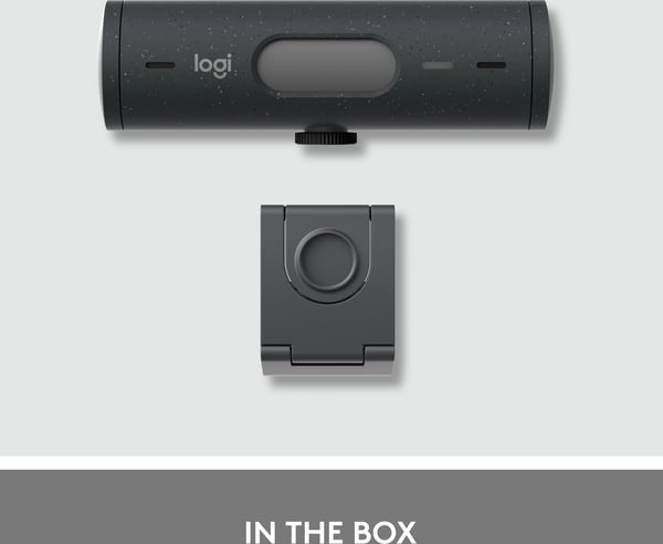 Logitech Brio 500 -webbkamera, svart
