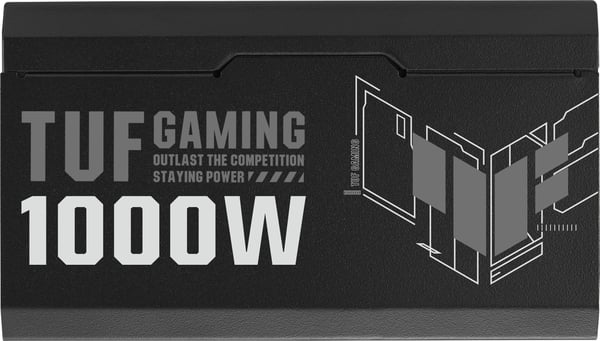 Asus TUF Gaming 1000W ATX-strømforsyning, 1000 W