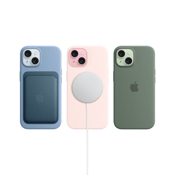 Apple iPhone 15 128 GB -telefon, svart (MTP03)