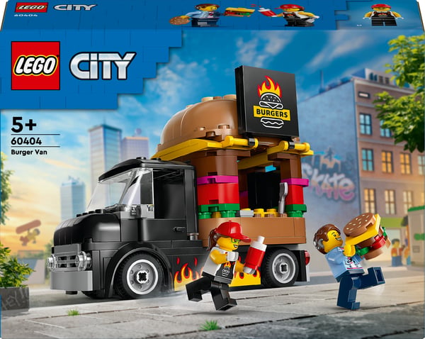 LEGO City Hamburgerbil Bygg- och lekset 60404