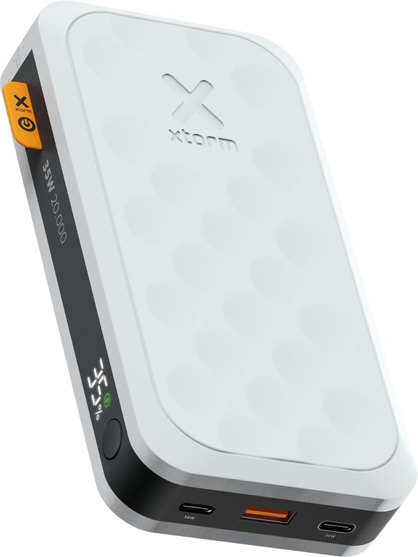 Xtorm FS5201 Fuel -nödström, 20 000 mAh, vit Xtorm FS5201 Fuel -nödström, 20 000 mAh, vit