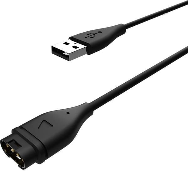 Fast laddningskabel för Garmin-klockor, USB-A