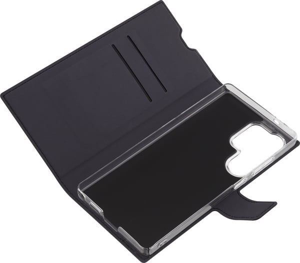 FoneKit BookCase-skyddsfodral, Samsung Galaxy S25 Ultra, svart