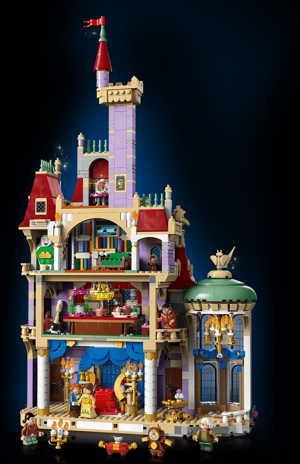 LEGO Disney Princess 43263 Skönheten och Odjurets slott