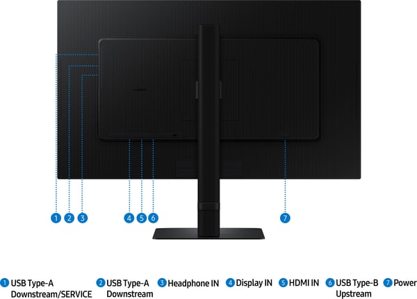 Samsung ViewFinity S8 (S80D) 27" 4K-skärm