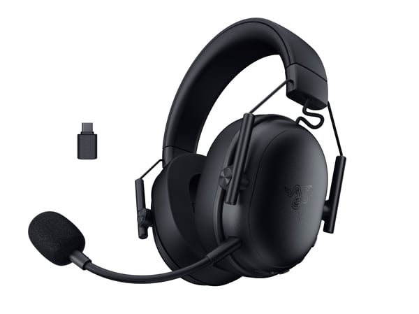 Razer Blackshark V3 X Hyperspeed trådlösa spelhörlurar, svart