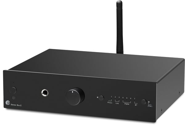 Pro-Ject Stereo Box E förstärkare, svart