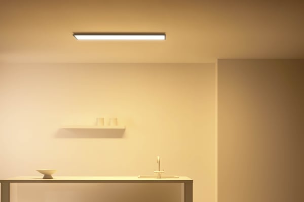 WiZ smart LED-panel, sort, 30 x 120 cm