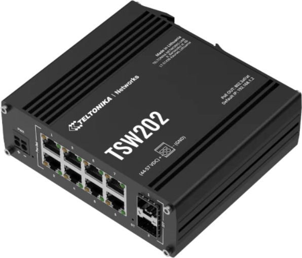 Teltonika TSW202 - 8-portars PoE-switch