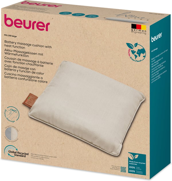 Beurer MG139 massagepude, beige