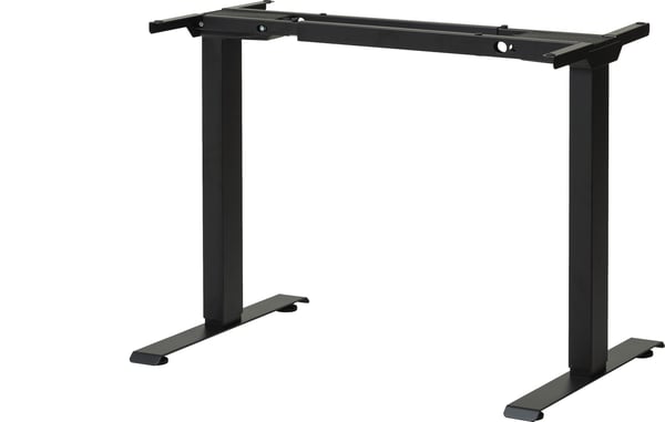 Elfen Ergodesk Modest II elbordets ram, svart