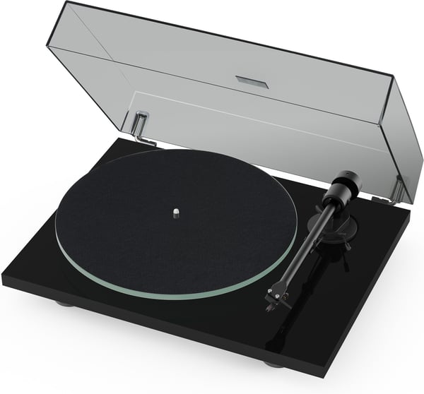 Pro-Ject T1 EVO Phono skivspelare, pianolack