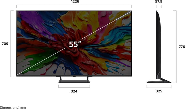 LG 55'' QNED 93 – 4K Mini-LED TV (2025)