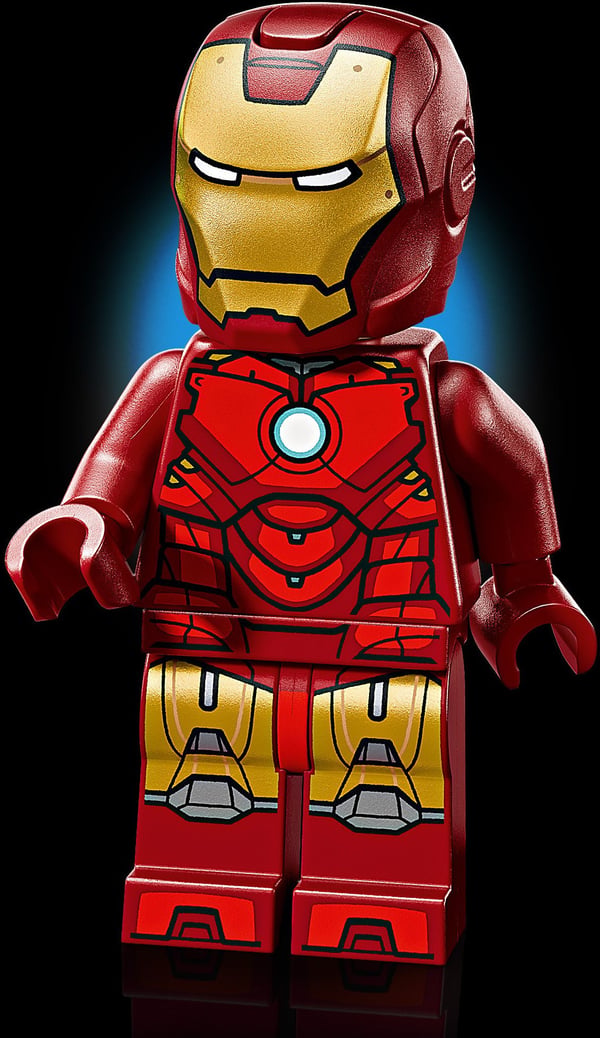 LEGO Super Heroes Marvel 76327 Iron Man MK4 bröstbild