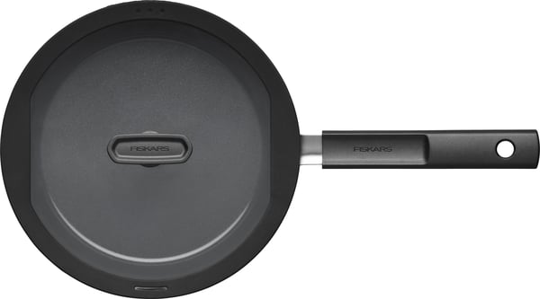 Fiskars Hard Face stekpanna med lock 26 cm