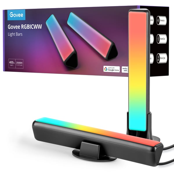 Govee Flow Plus Light Bars ljusstavar 2 st, WiFi, Bluetooth