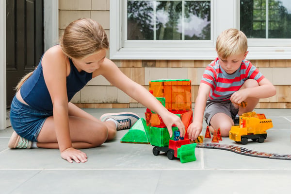 MAGNA-TILES® Builder XL magnetbyggsats, 50 delar