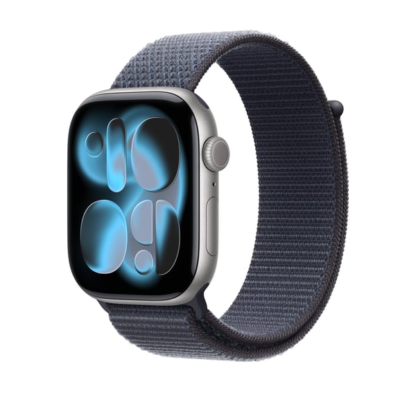 Apple Watch 46 mm Sport Loop armband, marinblå