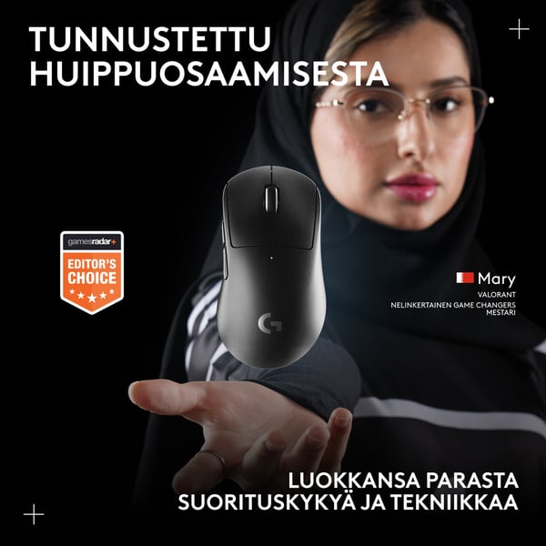 Logitech G Pro X Superlight DEX speldatormus