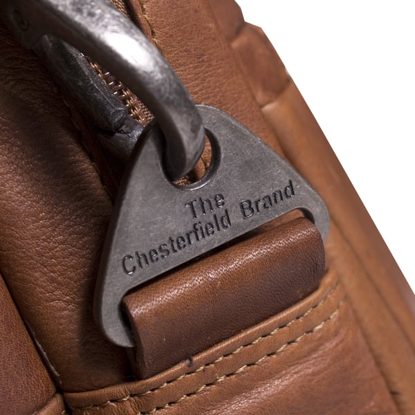 The Chesterfield Brand Seth-taske til 15,6" bærbar computer, cognac