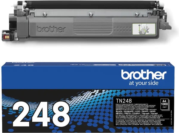 Brother TN248BK -laserpatron, svart