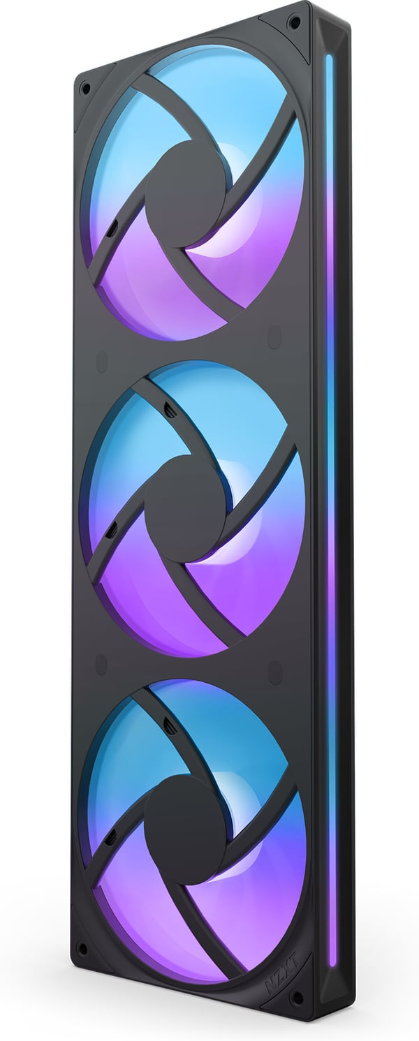 NZXT F360 RGB CORE-fläkt, 3 * 120 mm, svart