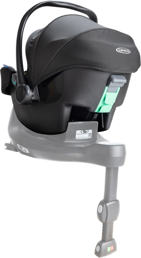 Graco SnugLite i-Size R192 bilstol, 40–75 cm, Midnight