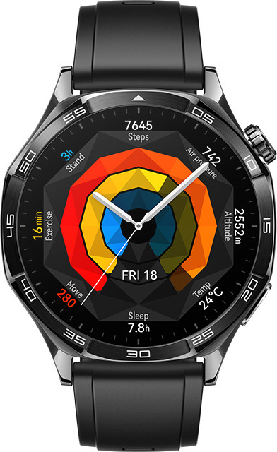 Huawei Watch GT5 smartklocka, 46 mm, Svart