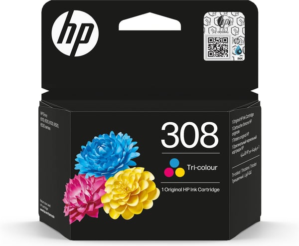 HP 308 färgbläckpatron