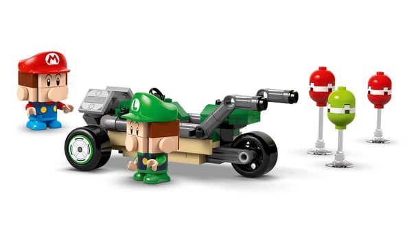 LEGO Super Mario 72034 – Mario Kart™ – Baby Mario mot Baby Luigi