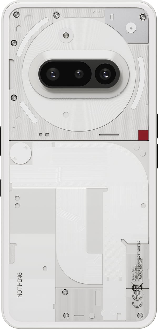 Nothing Phone (3a) mobil, 256/12 GB, vit
